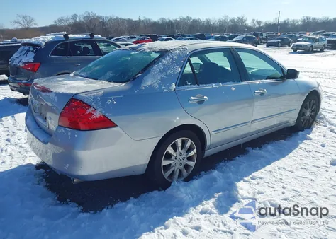 2007 Honda Accord 3.0 Ex from USA, damaged, VIN 1HGCM665X7A014856